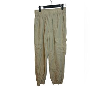 Old Navy Beige Woven Cargo Jogger Pants